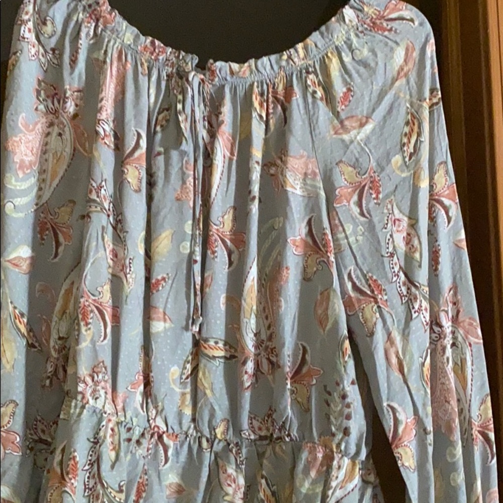 Ladies printed blouse